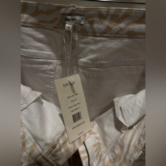 NWT Tyler Boe Zebra print jeans - Picture 5 of 5